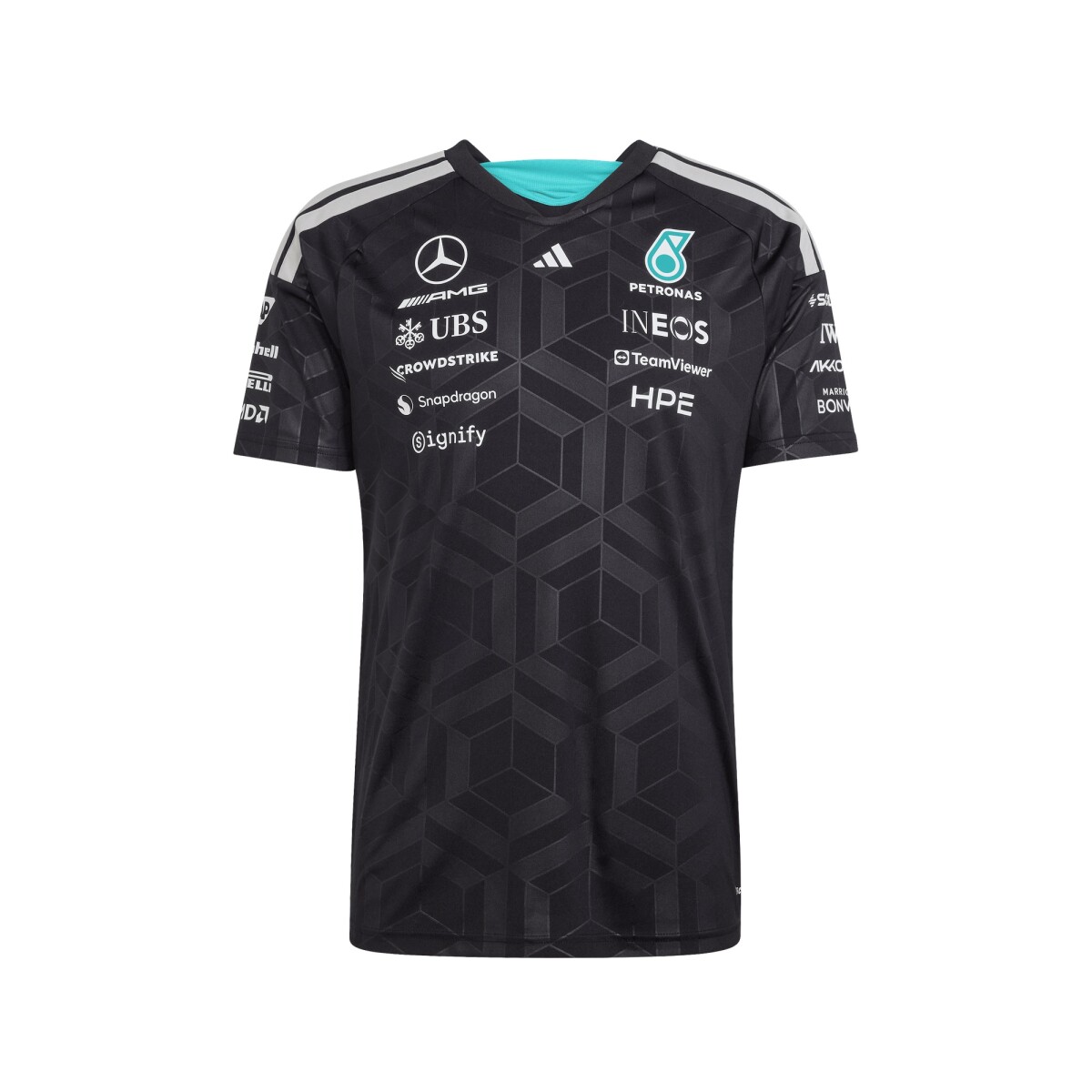 Camiseta adidas Piloto Mercedes - Black 