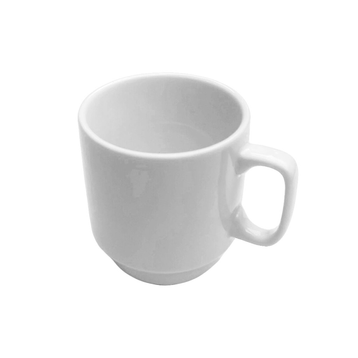 MUG 320ML D8x9.5CM PORCELANA BLANCO 