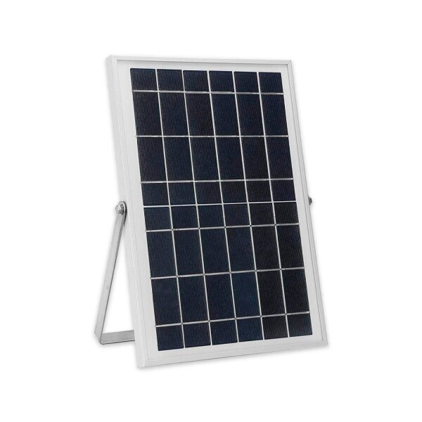 Foco Solar Reflector Led 50w Panel Exterior Jardin Luz Fria Variante Color Negro