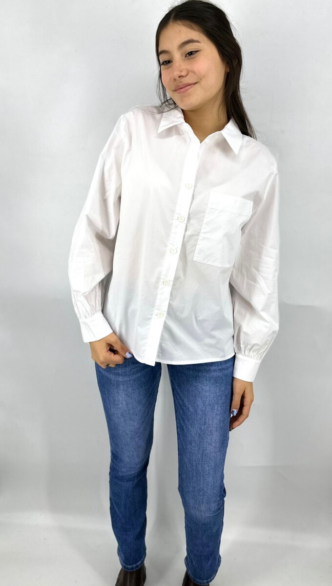 CAMISA WANNA ADA - BLANCO 