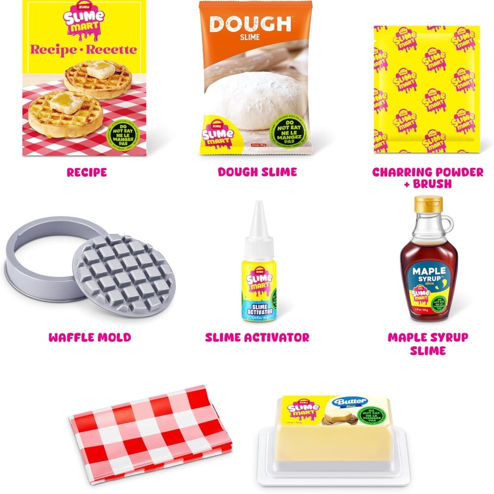 Slime Mart Shopping Bag Waffles ZURU SLIME MART SHOPPING BAG WAFFLES