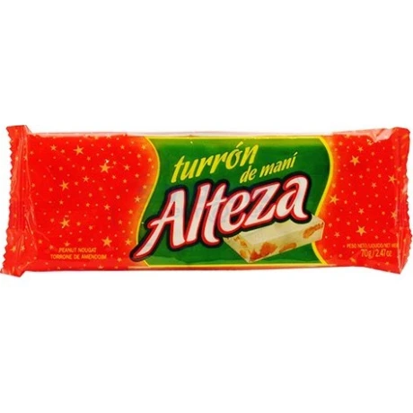 TURRON DE MANI ALTEZA70 GR TURRON DE MANI ALTEZA70 GR