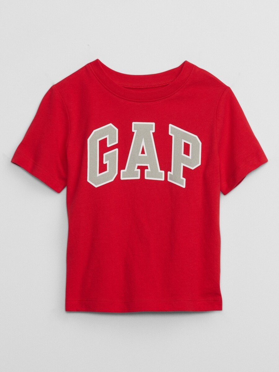 Remera Logo Gap Manga Corta Toddler Niño - Red Wagon 