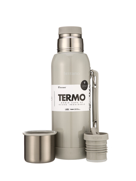 Termo Premium 1lt. Con base de Silicona Oliva Metalizado