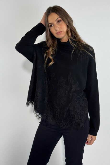 SWEATER GAL Negro