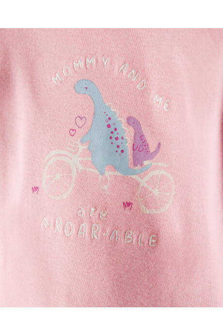 Set dos piezas de algodón, pantalón y body, diseño dinos Set dos piezas de algodón, pantalón y body, diseño dinos