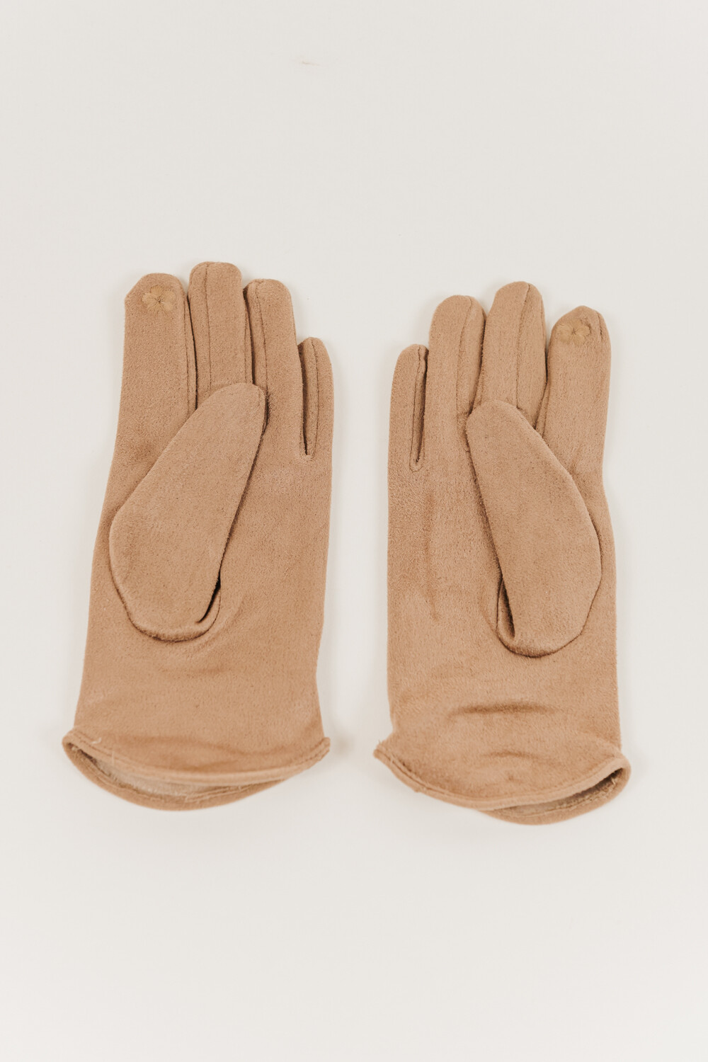 Guantes Beige