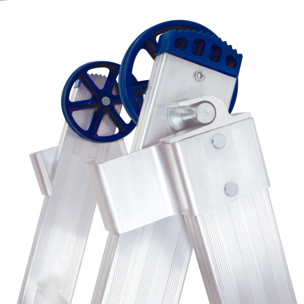 ESCALERA ALUMINIO EXTENSIBLE 2X10 METAL