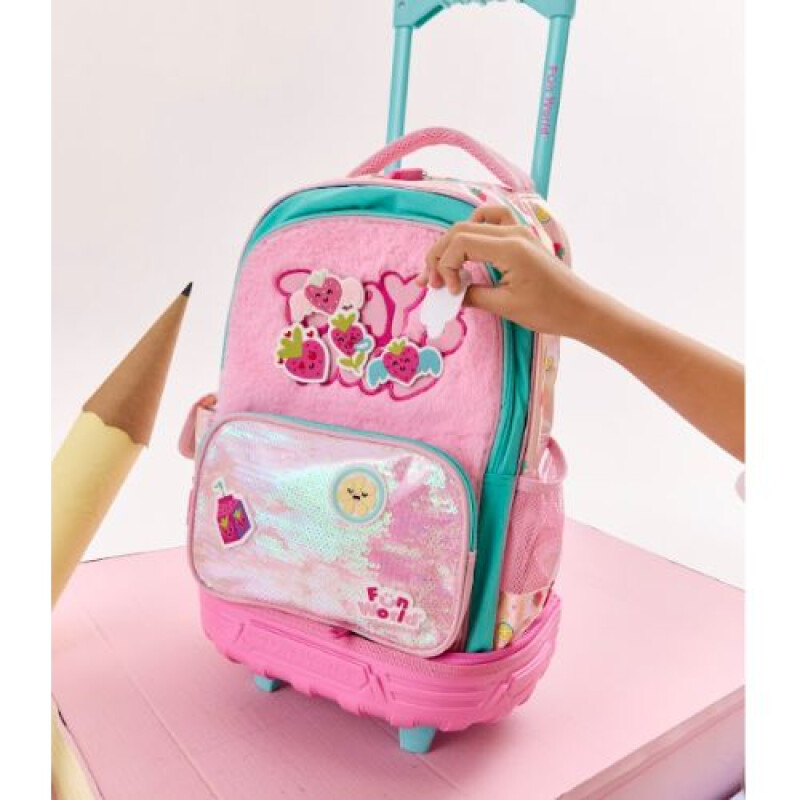 Mochila FRESH carro- FW Rosa