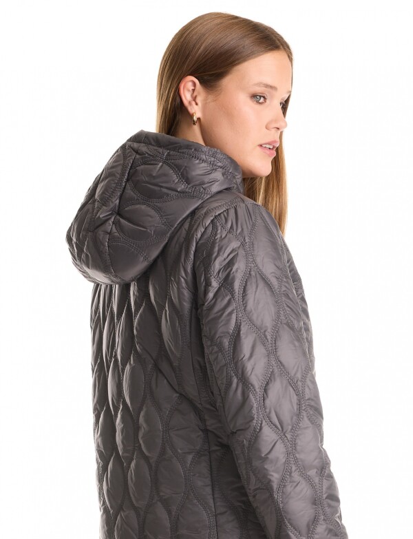 Campera Matelassé Wave GRIS