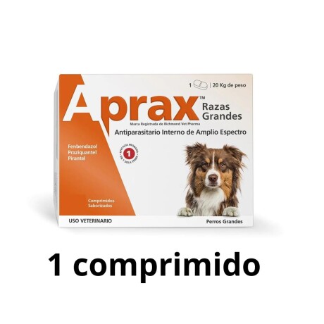 APRAX RAZAS GRANDES 1 COMPRIMIDO Aprax Razas Grandes 1 Comprimido