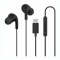XIAOMI EARPHONES TYPE C Auriculares Cableados XIAOMI Conexión Tipo C Con Micrófono - Black