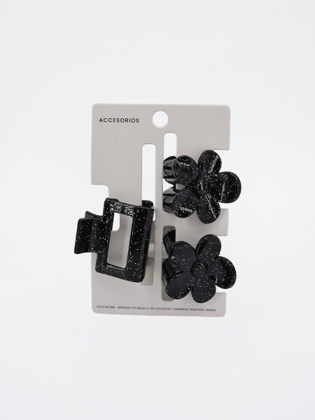 ACCESORIOS DE CABELLO ROMA SET X 3 VARIANTE 1.