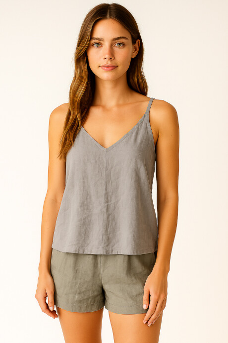 Musculosa Solon Gris Claro