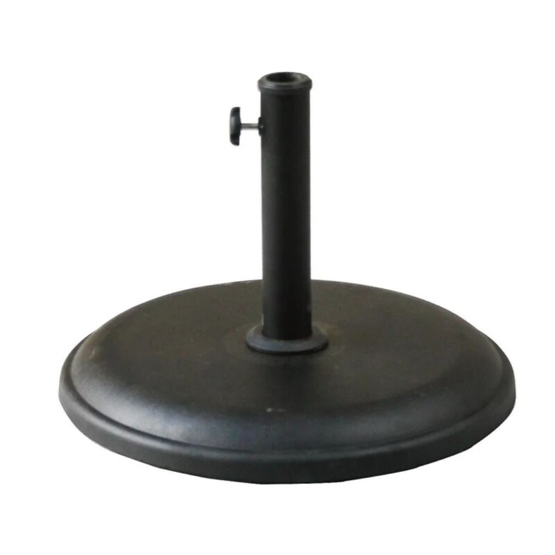 Base Sombrilla Red de concreto negra 16kg Base Sombrilla Red de concreto negra 16kg