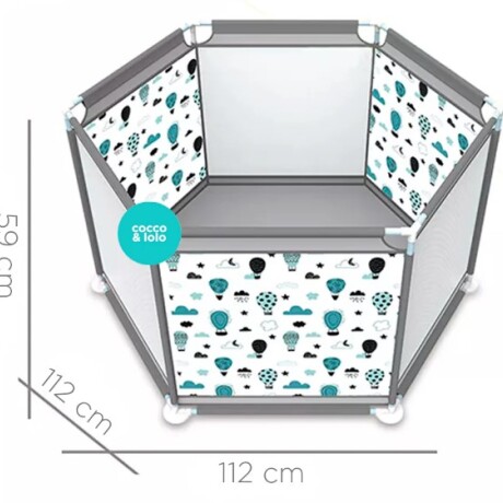 Corral Hexagonal Infantil 001