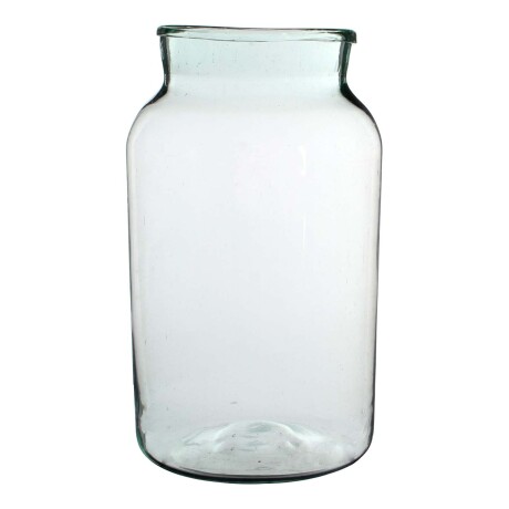 JARRÓN VIDRIO TRANSPARENTE VIENNE