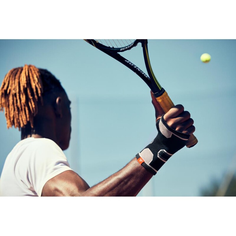 Muñequera Deportiva Estabilizadora Adidas (Logo Nuevo) Gris