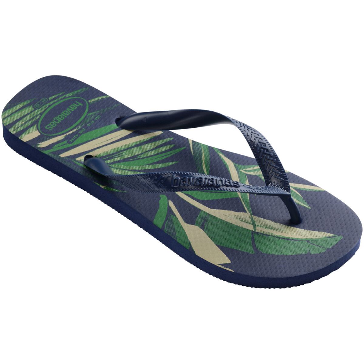 Sandalias Havaianas Aloha Hombre - Marino/marino/marino 