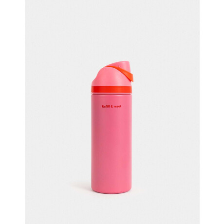 Botella De Acero Fucsia Medio