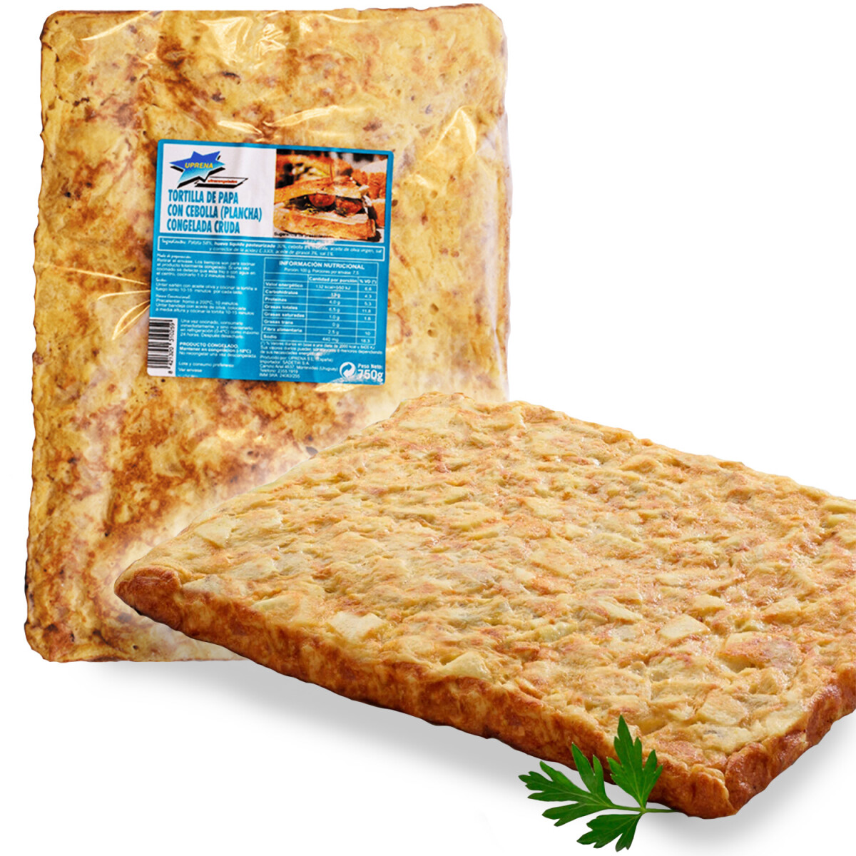 Tortilla a la Plancha Uprena 750 Gramos 