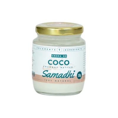 Crema De Coco Samadhi 235g Crema De Coco Samadhi 235g
