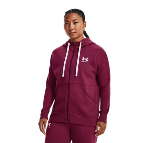 CAMPERA UNDER ARMOUR CASCO HOODIE Bordeux