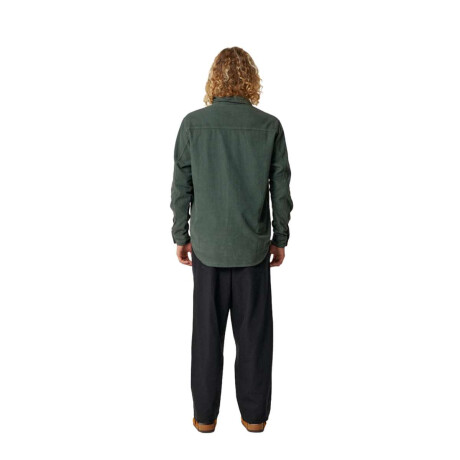 Camisa Critical Slide Lazy Boy Cord Shirt Verde