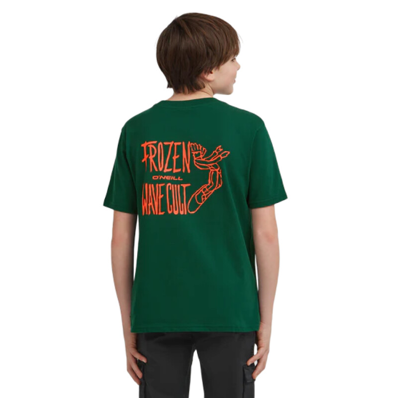 Remera Oneill Frozen Wave - Verde Remera Oneill Frozen Wave - Verde
