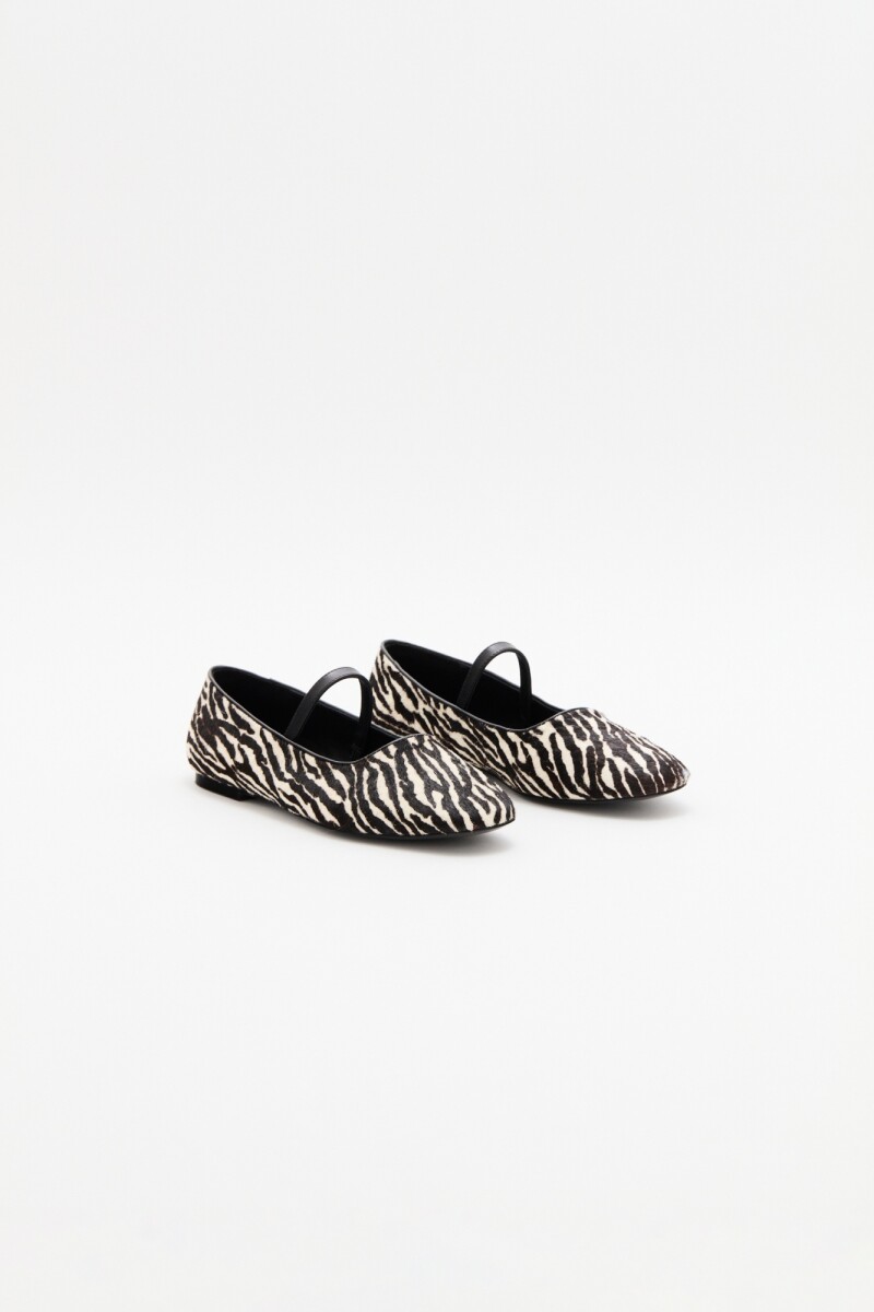 Balerina Cebra Negro