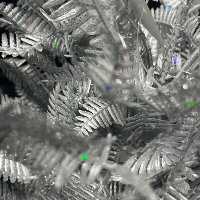 Maceta de Helecho Plateada