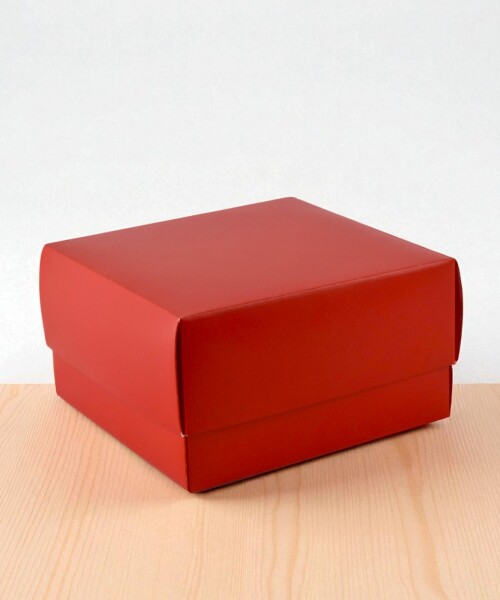Caja Rectangular 15x16x9 cm ROJO