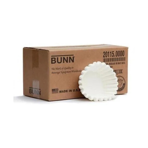 Filtros de papel Bunn: 500 unidades Filtros de papel Bunn: 500 unidades