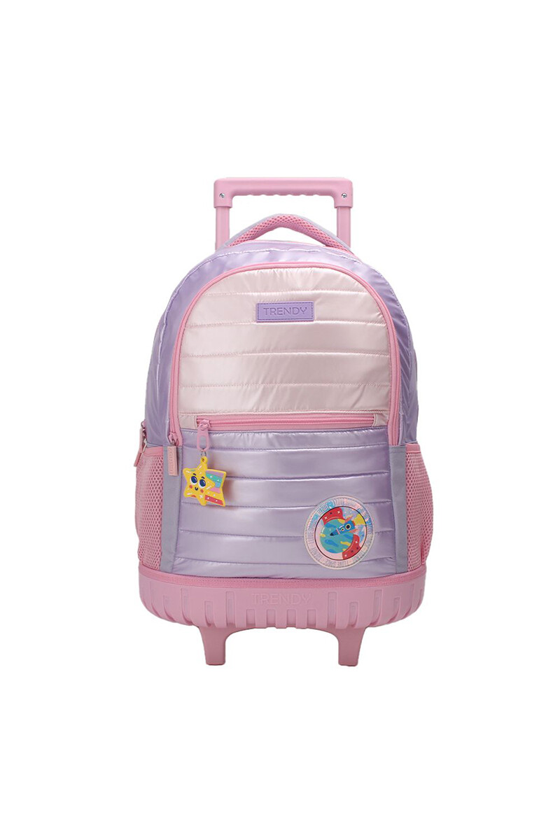 Mochila con carrito Trendy Rosado
