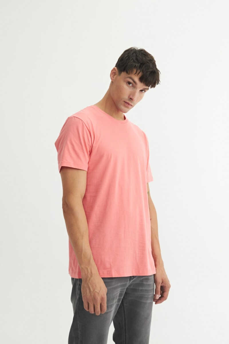 Remera básica Lennie - Coral 