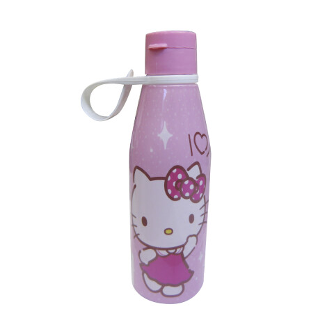 Botella Plástica Abre Fácil Hello Kitty 530 ml U