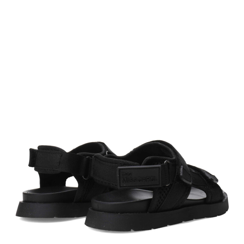 Sandalias de Niña MINI Miss Carol Lumo Negro