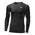L/S MEN POLY SPX EVERLAST COMPRESSION BK BK