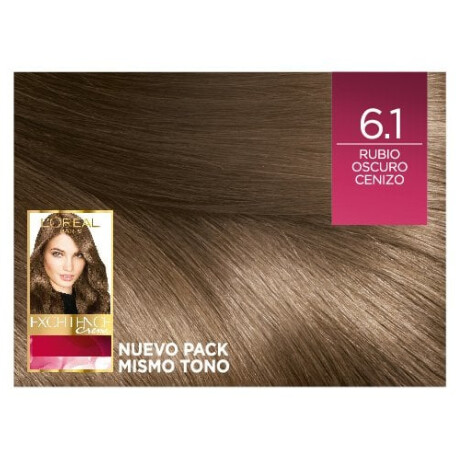 Tinta L'Oréal Paris Excellence Creme N°6.1 Rubio Oscuro Cenizo Tinta L'Oréal Paris Excellence Creme N°6.1 Rubio Oscuro Cenizo