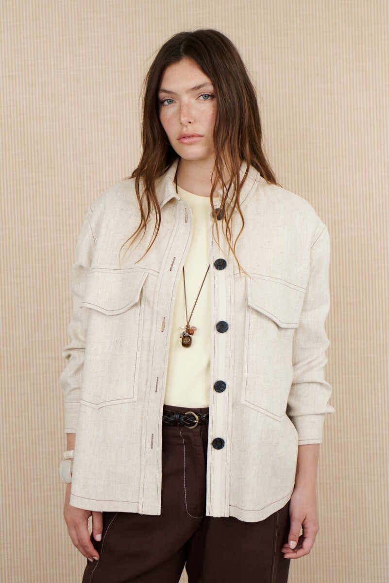 SOBRECAMISA MOLY - PESPUNTE 