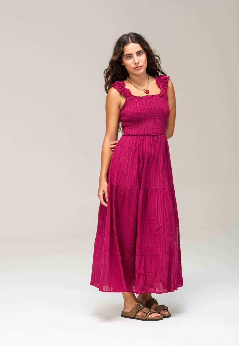 VESTIDO STRADY BORDO