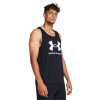 Musculosa Under Armour de Hombre - 1382883-001 Negro-blanco