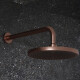 GRIFERIA DUCHA EMBUTIR SATINADO CEPILLADO LINEA SIGNATURE BRONCE-ROSE GOLD
