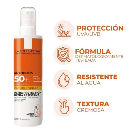 Anthelios Spray Invisible Spf50 200ml Anthelios Spray Invisible Spf50 200ml
