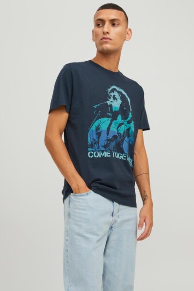 Camiseta Six License Blue Depths