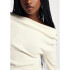 BLUSA ML FEM OFF WHITE