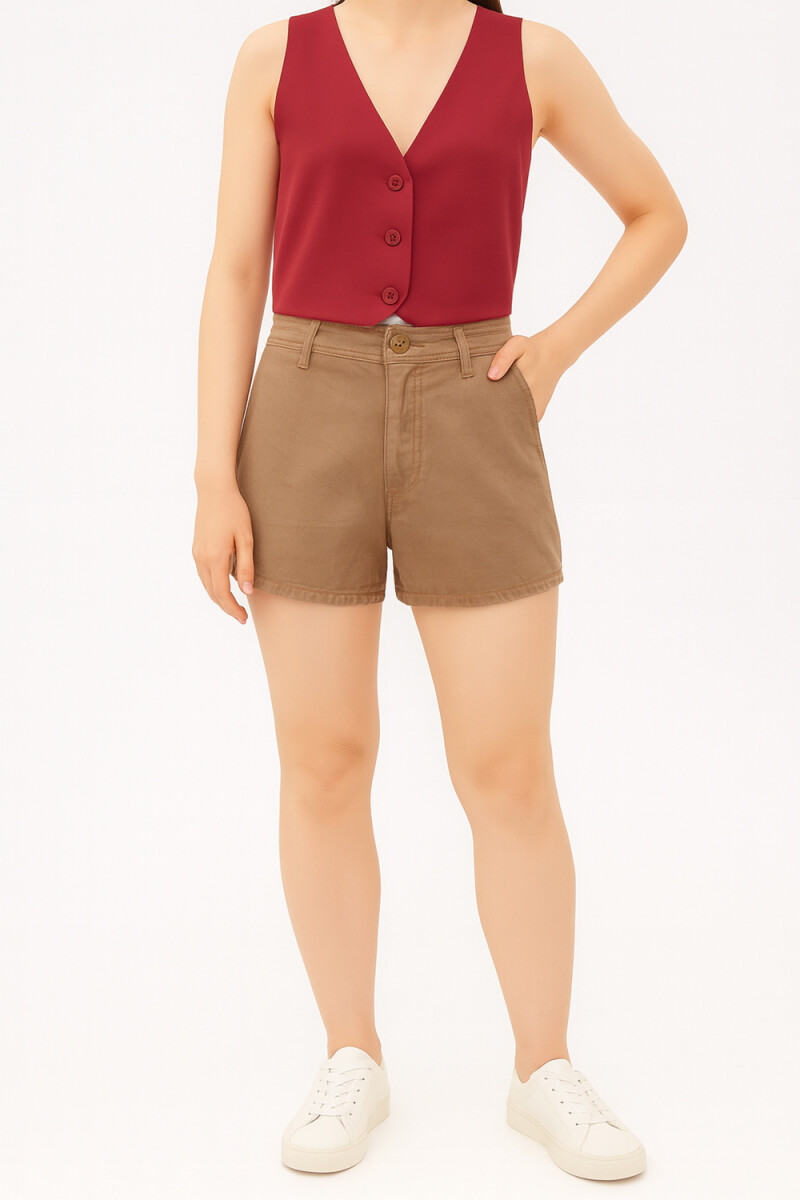 Short Lio - Beige Oscuro 