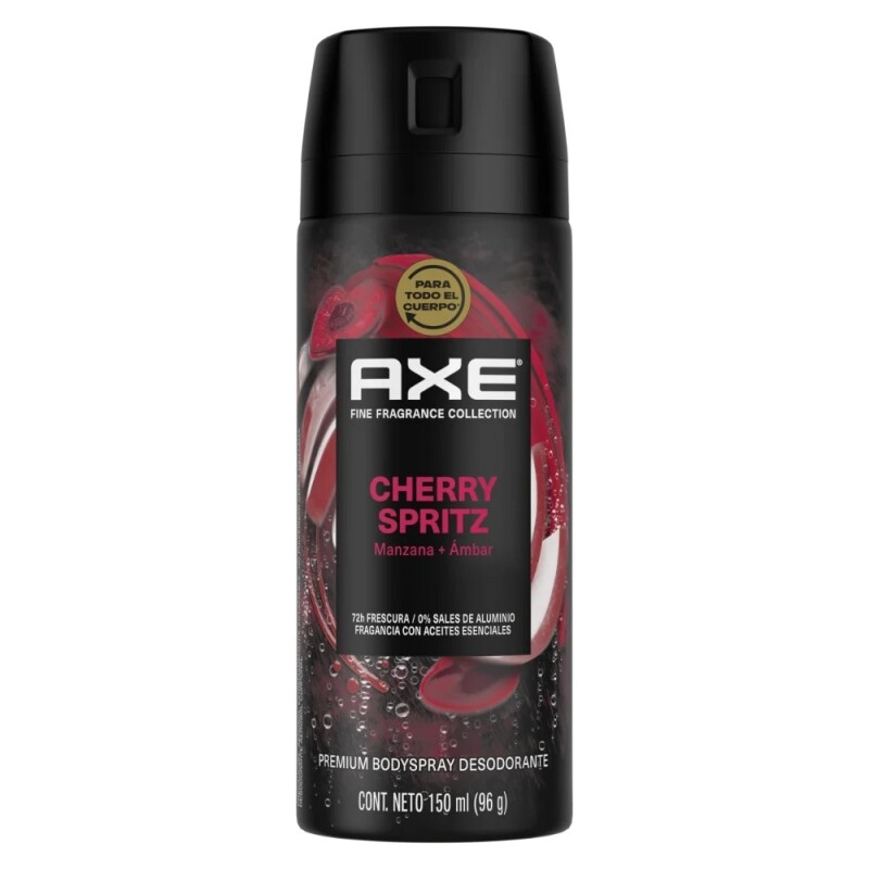 Desodorante Aerosol Axe Cherry Spritz 96 Grs. Desodorante Aerosol Axe Cherry Spritz 96 Grs.