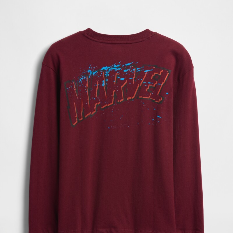 FR MVL LS GRAPHIC TEE RED DELICIOUS