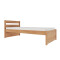 Cama 1 plaza - Unique Marron